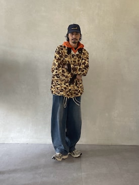 「CPCM（シーピーシーエム）のアイテム（パンツ）」を使った、Genki Nakamuraさん（メンズ・179cm）の春コーディネート