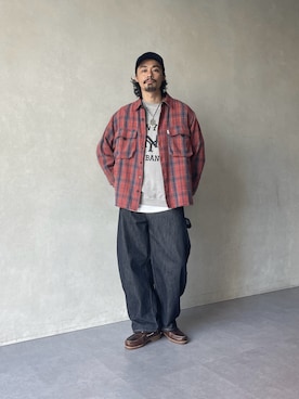 「アイテム（パンツ）」を使った、Genki Nakamuraさん（メンズ・179cm・30代）の秋コーディネート