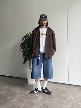 Genki Nakamuraさん(メンズ・179cm)の春コーディネート