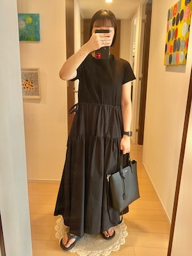 「SAINT LAURENT PARIS（サンローランパリ）のアイテム」を使った、リンゴさん（レディース・159cm）の夏コーディネート