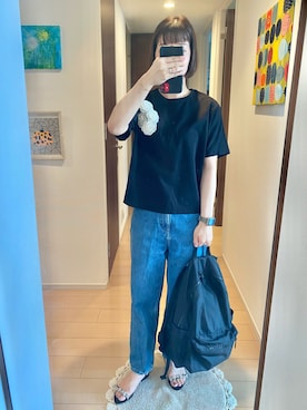 「RED CARD TOKYO（レッドカード）のアイテム」を使った、リンゴさん（レディース・159cm）の夏コーディネート