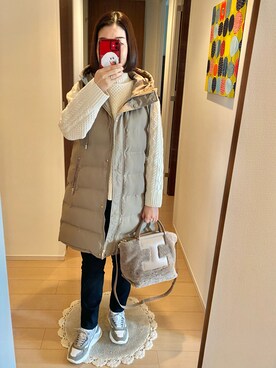 「冬休み」｜リンゴさん（レディース・159cm）の冬コーディネート