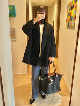 リンゴさん（骨格ウェーブ・レディース・159cm）の秋コーディネート