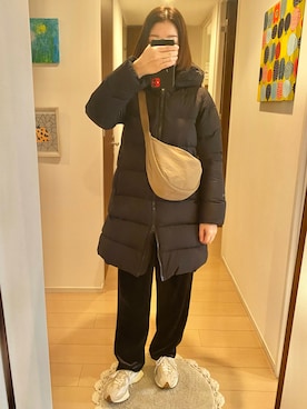 「SLOBE IENA（スローブイエナ）のアイテム（ジャケット/アウター）」を使った、リンゴさん（レディース・159cm）の冬コーディネート