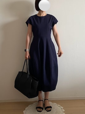 「THE ROW（ザロウ）のアイテム」を使った、ringoさん（レディース・159cm）の夏コーディネート
