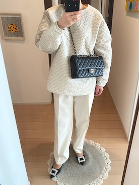 「CHANEL（シャネル）のアイテム」を使った、リンゴさん（レディース・159cm）の冬コーディネート