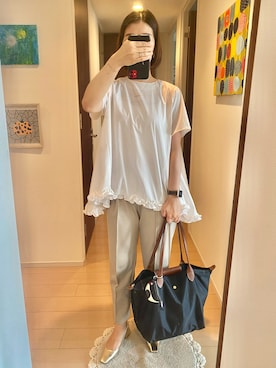 「ペールトーン」｜リンゴさん（レディース・159cm）の秋コーディネート