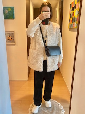 SLOBE IENA（スローブイエナ）の「インターシャロゴニットプル