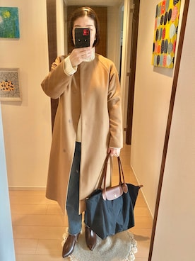 リンゴさんの（LONGCHAMP | ロンシャン）を使ったコーディネート