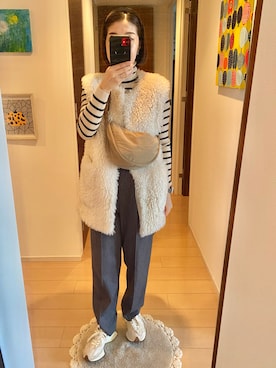 リンゴさんの（UNIQLO | ユニクロ）を使ったコーディネート