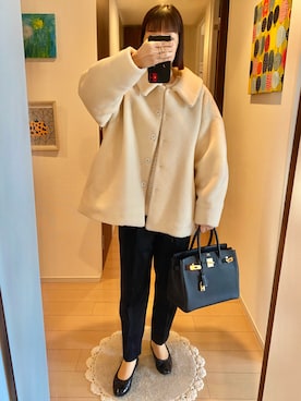 「CHANEL（シャネル）のアイテム」を使った、リンゴさん（レディース・159cm）の冬コーディネート