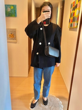 「RED CARD TOKYO（レッドカード）のアイテム」を使った、リンゴさん（レディース・159cm）の冬コーディネート