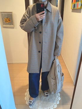 「upperhights（アッパーハイツ）のアイテム」を使った、ringoさん（レディース・159cm）の春コーディネート