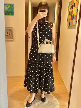 「NOLLEY’S（ノーリーズ）のアイテム」を使った、リンゴさん（レディース・159cm）の夏コーディネート