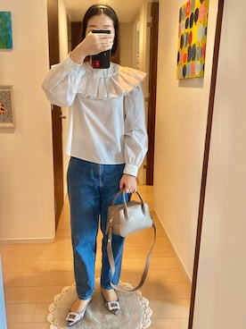 「RED CARD TOKYO（レッドカード）のアイテム」を使った、リンゴさん（レディース・159cm）の秋コーディネート