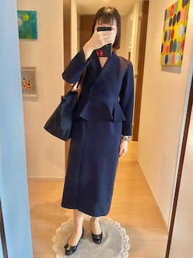 リンゴさん（レディース・159cm）の秋コーディネート