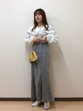 Mona🔮さん（レディース・154cm）の春コーディネート