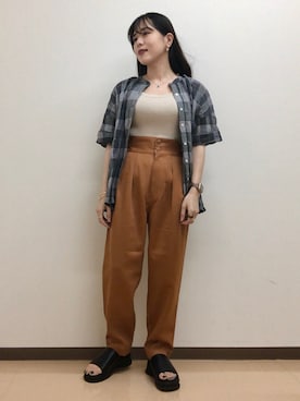 Mona🔮さん（レディース・154cm）の夏コーディネート