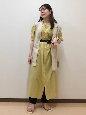 Mona🔮さん（レディース・154cm）の春コーディネート