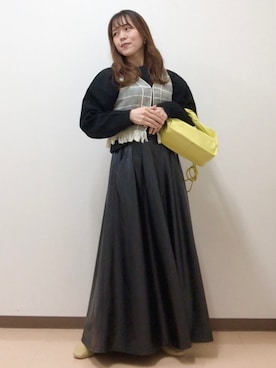 Mona🔮さん（レディース・154cm）の春コーディネート