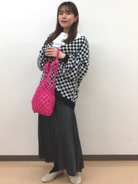 Mona🔮さん(レディース・154cm)の冬コーディネート