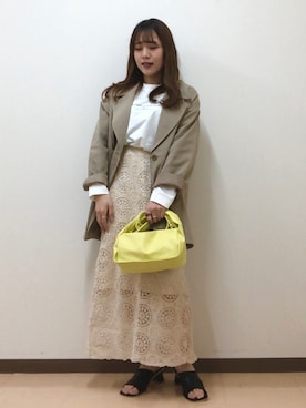 Mona🔮さん（レディース・154cm）の春コーディネート