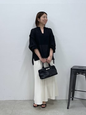 「PAPILLONNER（パピヨネ）のアイテム」を使った、IDEchanさん（レディース・161cm）の春コーディネート