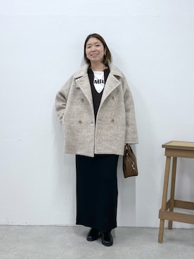 IDEchanさん（レディース・161cm）の冬コーディネート