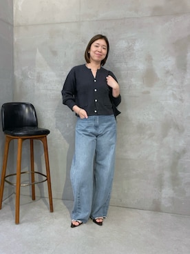 「カーディガンコーデ」｜IDEchanさん（レディース・161cm）の夏コーディネート