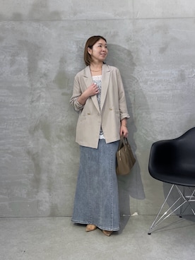 IDEchanさん（レディース・161cm）の夏コーディネート
