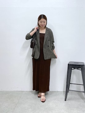 IDEchanさん（レディース・161cm）の夏コーディネート