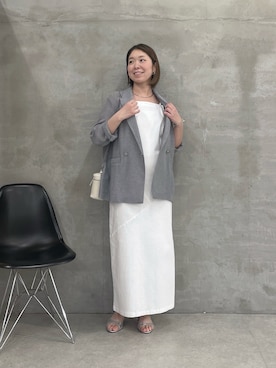 IDEchanさん（レディース・161cm）の春コーディネート