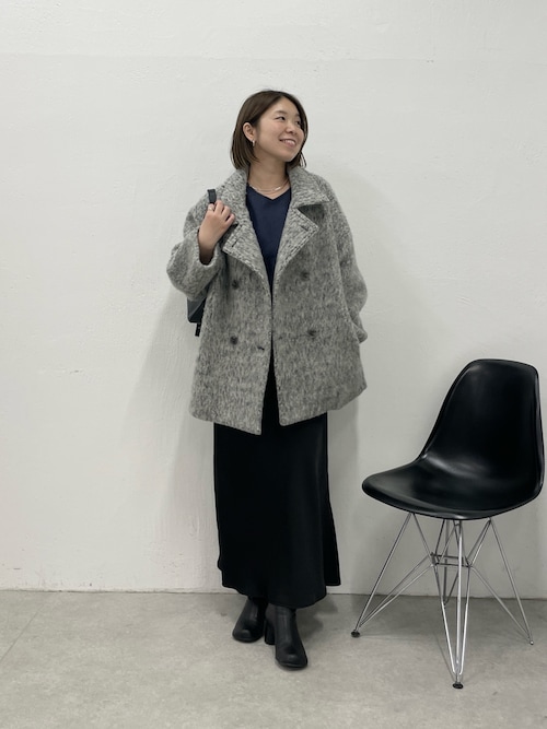 セール】シャギースタンドネックコート/WEB限定（その他アウター