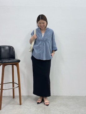 IDEchanさん（レディース・161cm）の春コーディネート