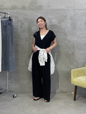 IDEchanさん（レディース・161cm）の夏コーディネート