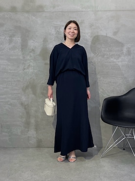 IDEchanさん（レディース・161cm）の春コーディネート