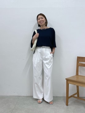 IDEchanさん（レディース・161cm）の春コーディネート