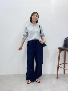 「アイテム（トップス）」を使った、IDEchanさん（レディース・161cm）の夏コーディネート