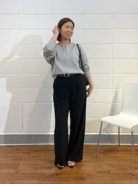 「PAPILLONNER（パピヨネ）のアイテム」を使った、IDEchanさん（レディース・161cm）の夏コーディネート