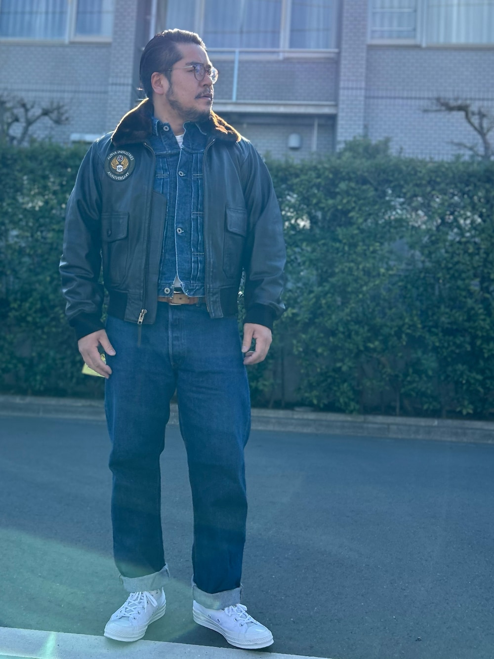 gunken5｜orSlowのデニムジャケットを使ったコーディネート - WEAR