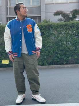 「アイテム（ブルゾン）」を使った、gunken5さん（メンズ・171cm・40代）の秋コーディネート