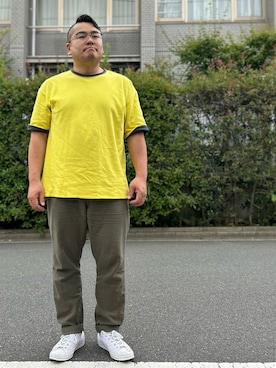 「WAIPER.inc（ワイパーインク）の米海軍 US.NAVY リバーシブルTシャツ WAIPER.inc【WP1005】（Tシャツ/カットソー）」を使った、gunken5さん（メンズ・171cm・40代）の夏コーディネート