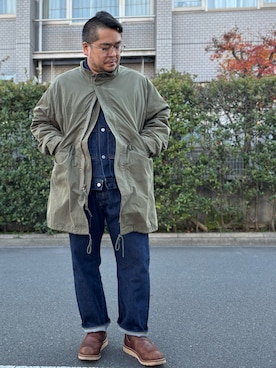 gunken5さん（メンズ・171cm）の冬コーディネート