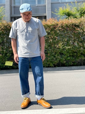 「ETERNAL（エターナル）のアイテム」を使った、gunken5さん（メンズ・171cm）の夏コーディネート