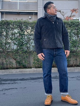 gunken5さん（メンズ・171cm）の冬コーディネート