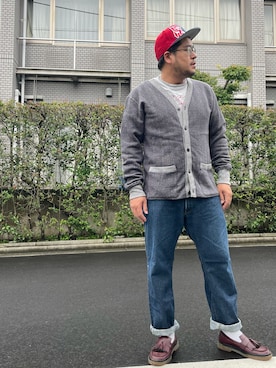 「FULLCOUNT（フルカウント）のアイテム（スウェット）」を使った、gunken5さん（メンズ・171cm）の秋コーディネート