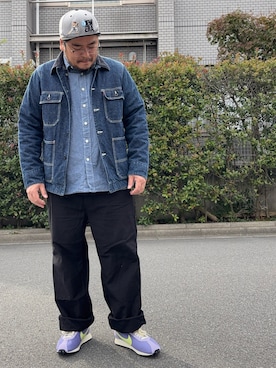 「アイテム（キャップ）」を使った、gunken5さん（メンズ・171cm・40代）の秋コーディネート