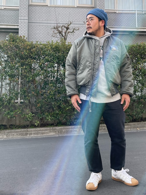 Gunken5さんのma 1を使ったコーディネート Zozotown