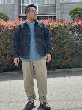 「L.L.Bean（エルエルビーン）のアイテム」を使った、gunken5さん（メンズ・171cm）の春コーディネート