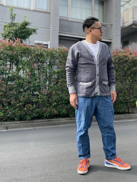 「FULLCOUNT（フルカウント）のアイテム（スウェット）」を使った、gunken5さん（メンズ・171cm）の秋コーディネート